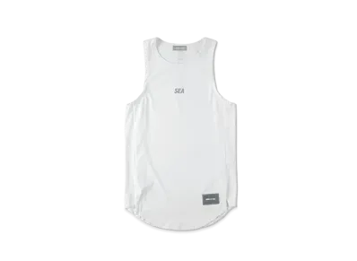 WIND AND SEA WDS (GET FIT BACK) Tank top "White"