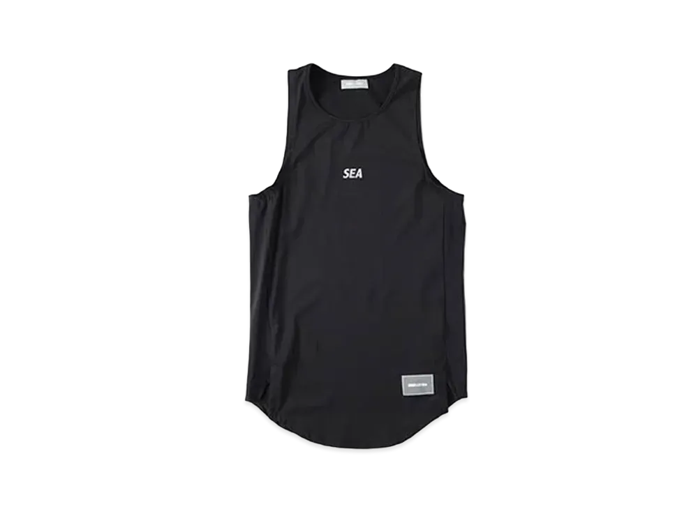 WIND AND SEA WDS (GET FIT BACK) Tank top "Black"