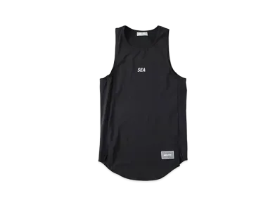 WIND AND SEA WDS (GET FIT BACK) Tank top "Black"