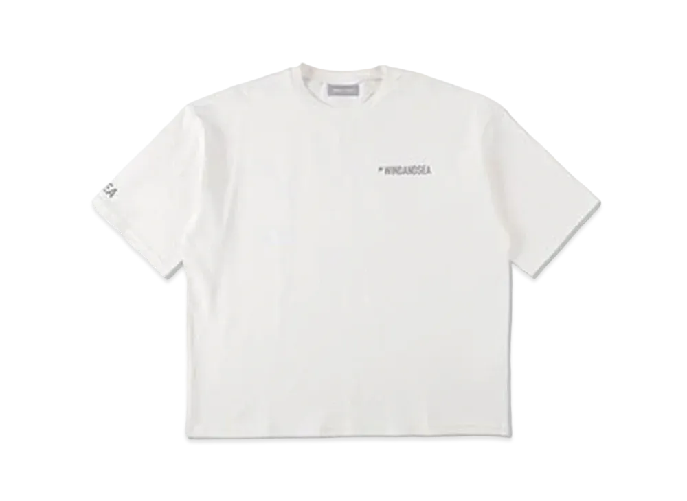 WIND AND SEA WDS (get fit back) Over H/S top "White"
