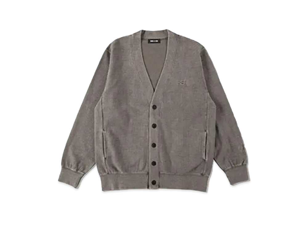 WIND AND SEA SEA (pigment-dye) Pile Cardigan "D.Gray"
