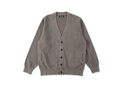WIND AND SEA SEA (pigment-dye) Pile Cardigan "D.Gray"