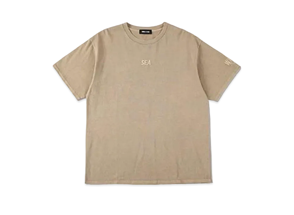 WIND AND SEA SEA (pigment-dye) S/S TEE "Grege"