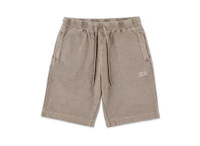 WIND AND SEA SEA (pigment-dye) Pile Shorts "Grege"