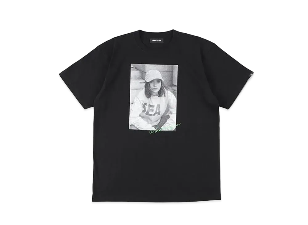 WIND AND SEA Girl (SEA-Street) photo tee "Black"