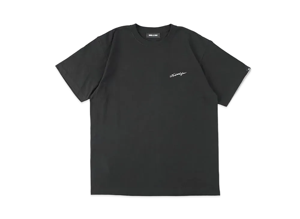 WIND AND SEA GIRL (SEA-Beach) photo tee "Black"