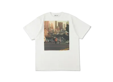 WIND AND SEA Riding (Kick-flip) photo tee "White"