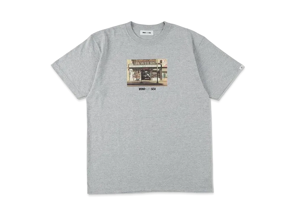 WIND AND SEA Wild&Free (City) photo tee "H.Gray"