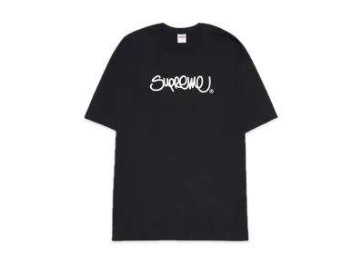 Supreme Handstyle Tee "Black"
