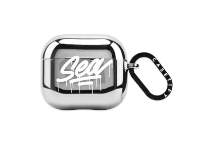 WIND AND SEA x CASETIFY x it's a living LOGO MIRROR Air Pods (3rd generation) Case "Mirror Silver"