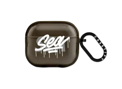 WIND AND SEA x CASETIFY x it's a living IMPACT LOGO Air Pods (3rd generation) Case "Black"