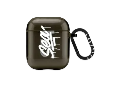 WIND AND SEA x CASETIFY x it's a living LOGO TPU Air Pods (2nd generation) Case "Black"