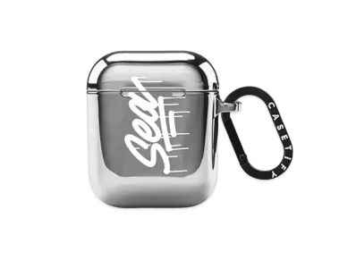 WIND AND SEA x CASETIFY x it's a living LOGO MIRROR Air Pods (2nd generation) Case "Mirror Silver"