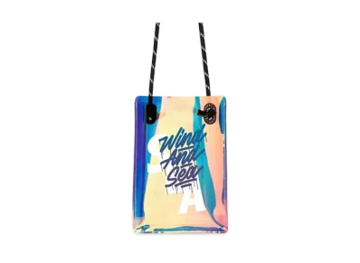 WIND AND SEA x CASETIFY x it's a living WIND AND SEA LOGO Phone Sling"Black" "Aurora"