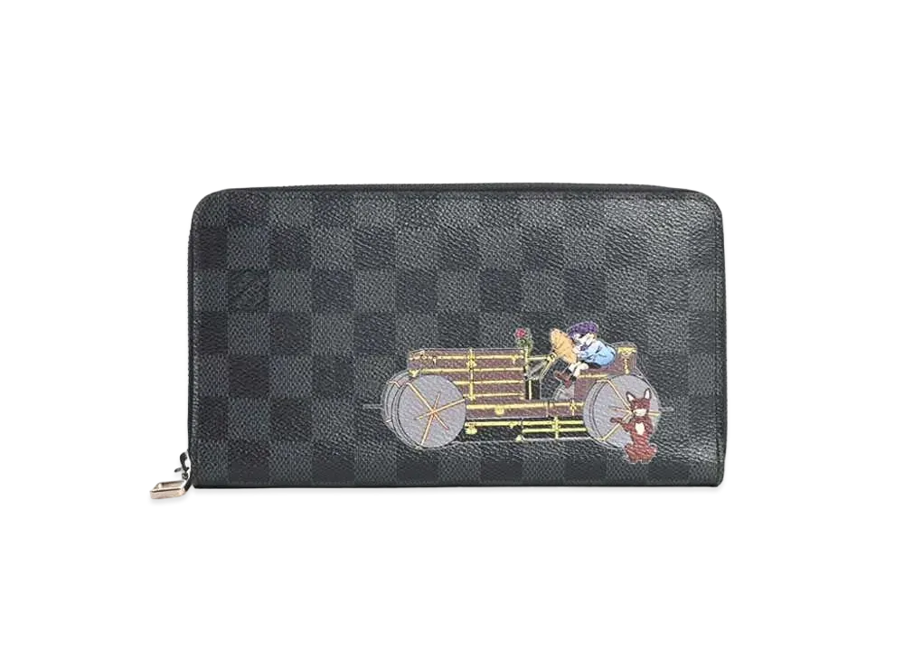 Louis Vuitton Damier Graphite Illustre Zippy Organizer