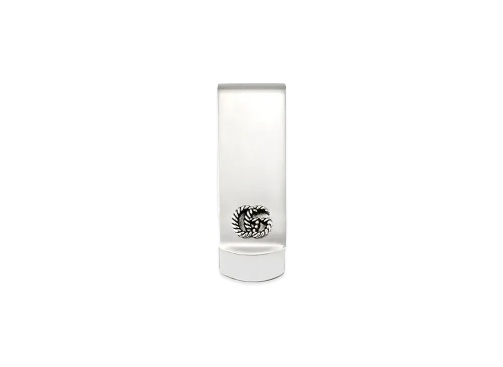 GUCCI Double G Money Clip "Silver"