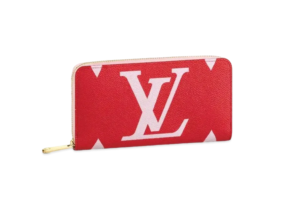 Louis Vuitton Monogram Giant Zippy Wallet "Rouge"