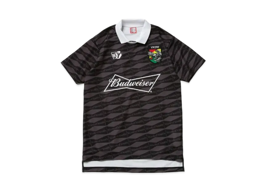 Wasted Youth x Budweiser WYxBW SOCCER GAME SHIRT Wasted Youth x Budweiser WYxBW SOCCER GAME SHIRT