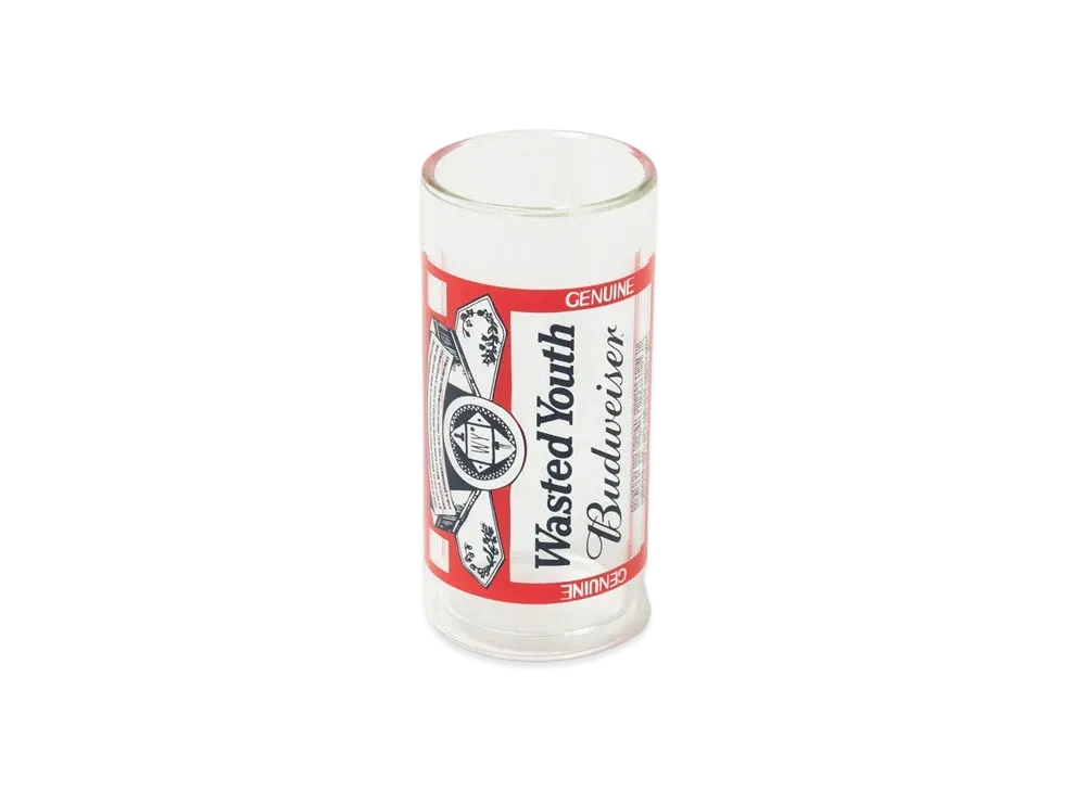 Wasted Youth x Budweiser WYxBW DOUBLE WALL GLASS "White" / VERDY