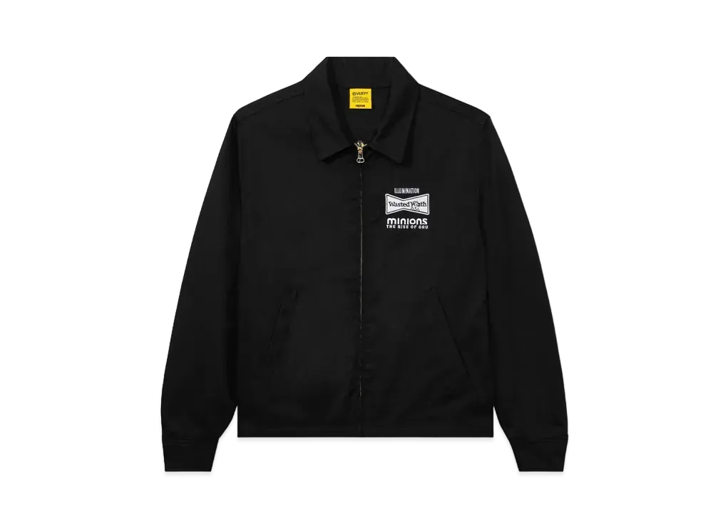 Wasted Youth x MINIONS JACKET "Black" / VERDY