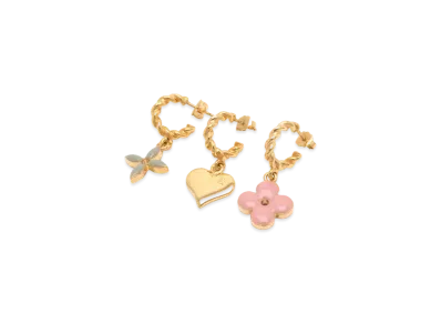Louis Vuitton Sweet Monogram Earrings "Gold"
