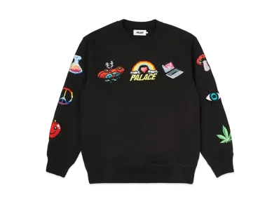 PALACE MIXED MEDIA BITMAP CREW "Black"