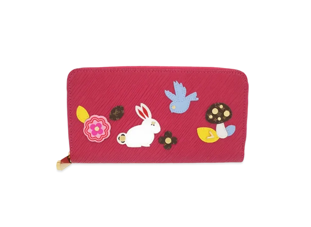 Louis Vuitton Epi Zippy Wallet "Fuchsia"