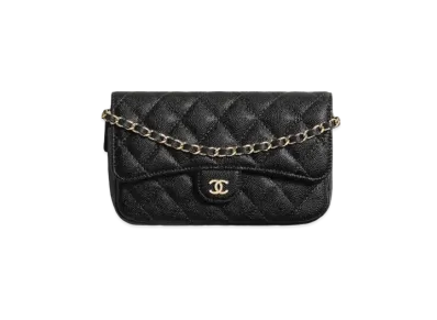 CHANEL Flap Phone Case "Black"