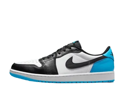 Nike Air Jordan 1 Low OG "Black and Dark Powder Blue/UNC"