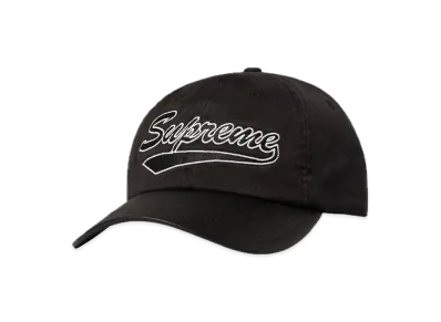Supreme Leather Visor 6-Panel "Black"