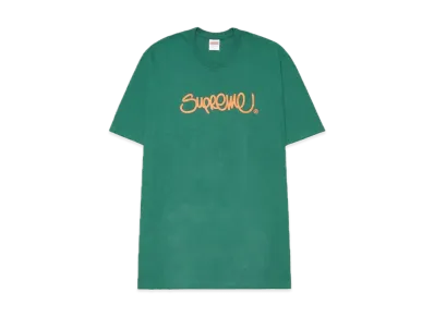 Supreme Handstyle Tee "Light Pine"
