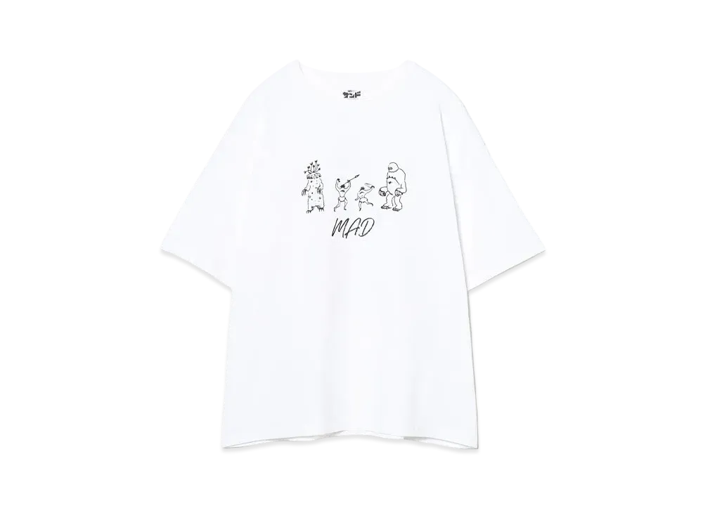 THE SAND MAN x MADSTORE UNDERCOVER T-SHIRT "White"
