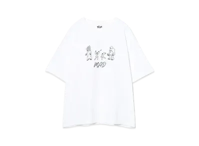 THE SAND MAN x MADSTORE UNDERCOVER T-SHIRT "White"