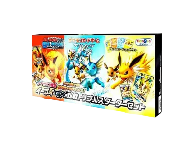 ポケモンカードゲーム サン&ムーン トイザらス限定 イーブイGX対戦 トリプルスターターセット