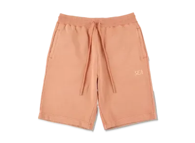 WIND AND SEA SEA (PIGMENT-DYE) SWEAT SHORTS #1 "Apricot"