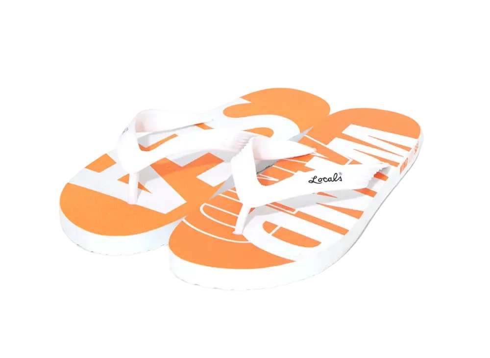 WIND AND SEA SEA BEACH SANDAL (LOCALS) "Orange"