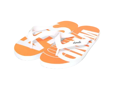 WIND AND SEA SEA BEACH SANDAL (LOCALS) "Orange"