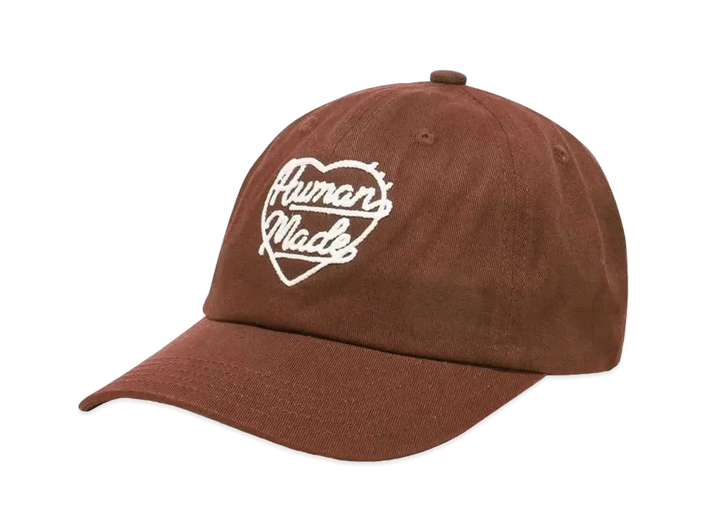 HUMAN MADE  6PANEL TWILL CAP #5 "Brown"