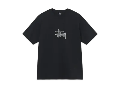 Stussy Surf Tomb Pigment Dyed Tee "Black"
