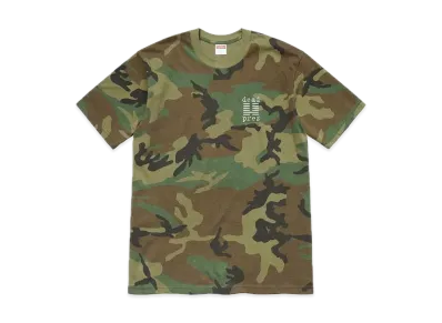 Supreme / dead prez Tee "Woodland Camo"