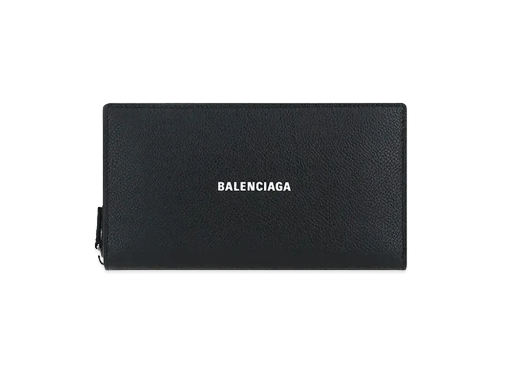 バレンシアガ キャッシュ コンチネンタル ウォレット "ブラック" 6559271IZI31090