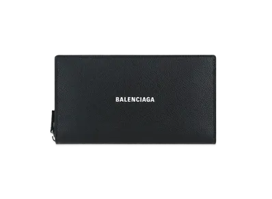 BALENCIAGA Cash Continental Wallet ”Black”