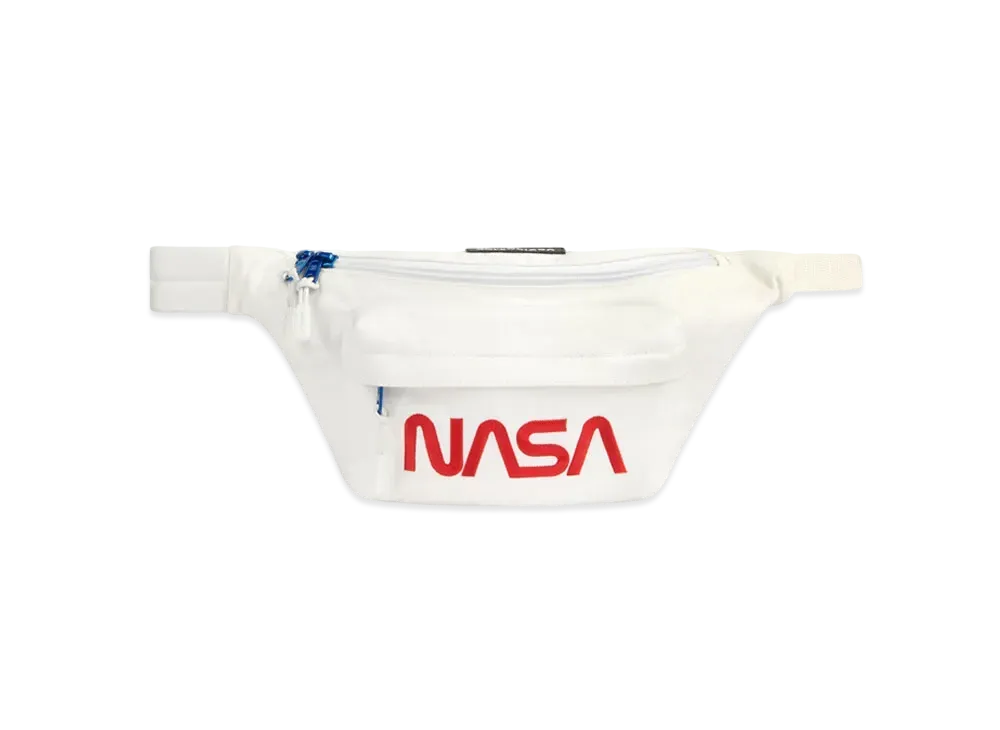 BALENCIAGA NASA Space Belt Bag "White"