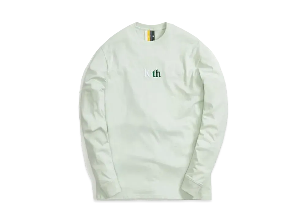 キス LS セリフ Tシャツ "グリーン" 