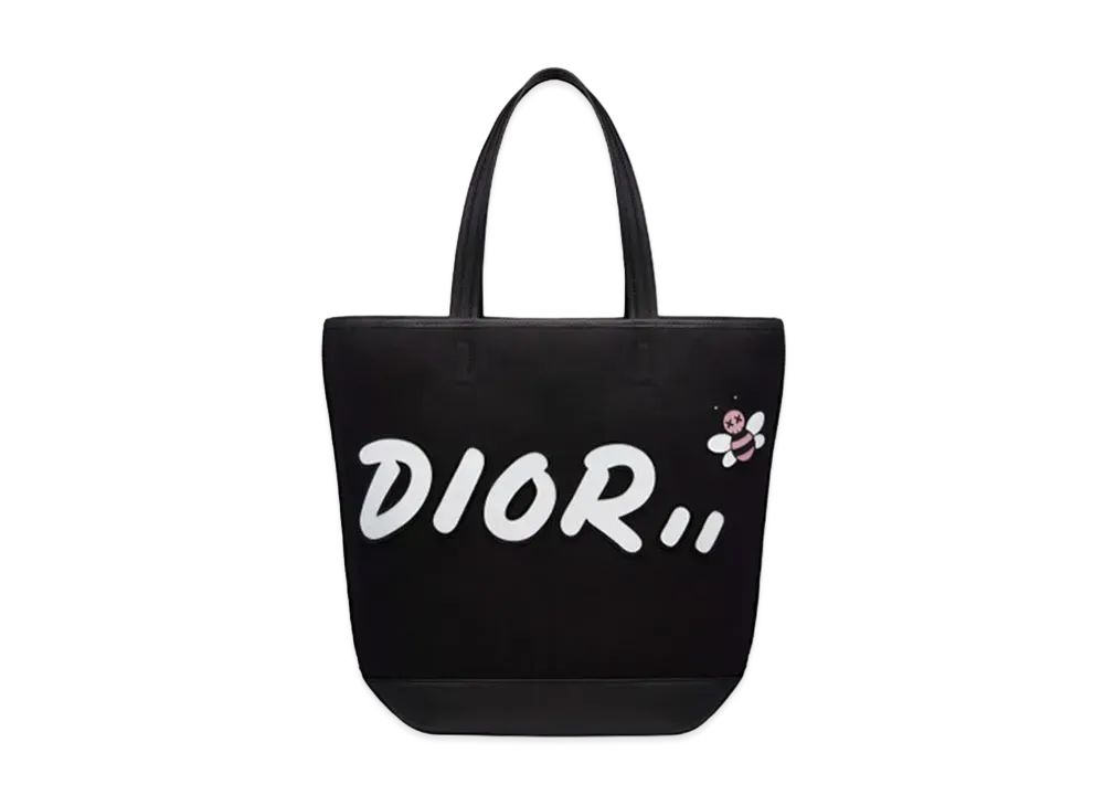 Dior x KAWS Tote Bag Japan Limited "Black/White"