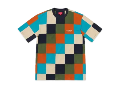 Supreme Patchwork Pique Tee "Navy"