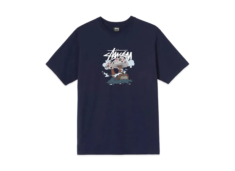 Stussy Something's Cookin' T-shirt "Navy"