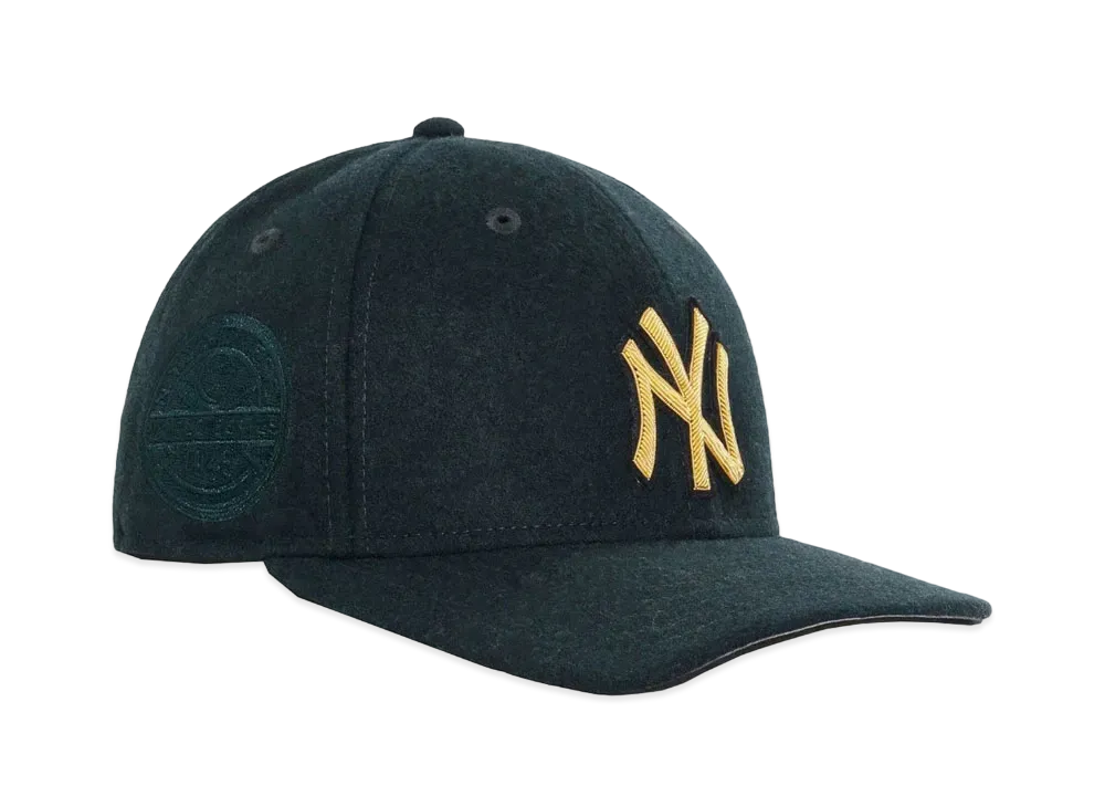 Kith New Era for New York Yankees Bullion 600 GSM Wool Melton Fitted Hat  #2 "Stadium"