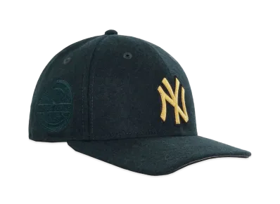 Kith New Era for New York Yankees Bullion 600 GSM Wool Melton Fitted Hat #2 "Stadium"