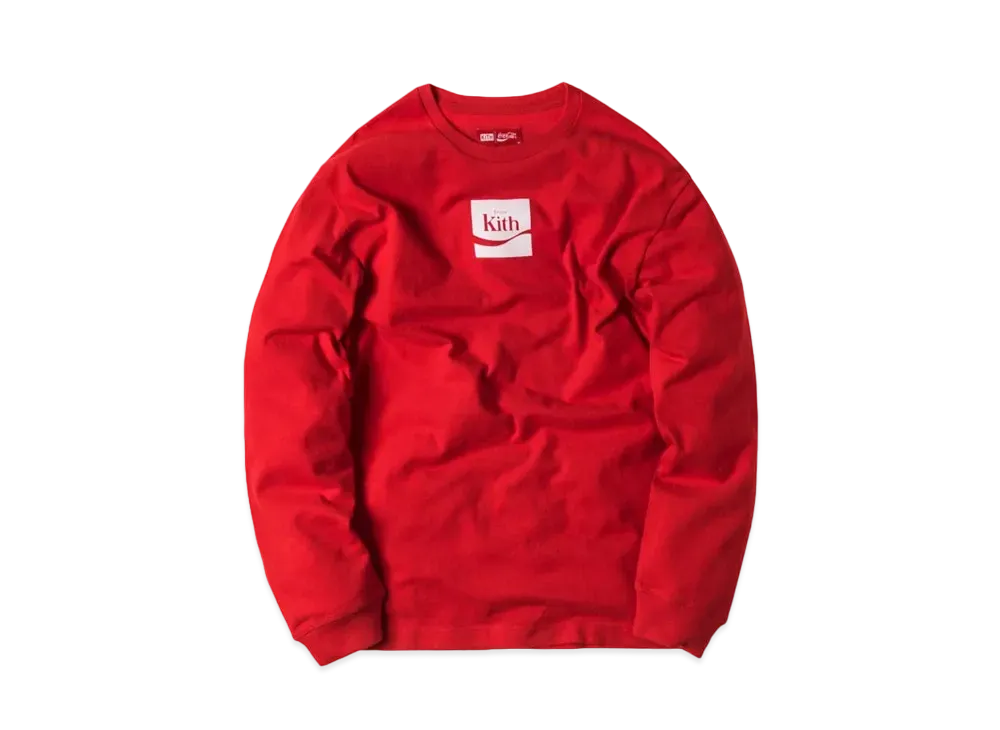 Kith x Coca-Cola Enjoy L/S Tee "Red"